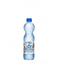 Вода природная питьевая газированная "Переславица", 0,5 л