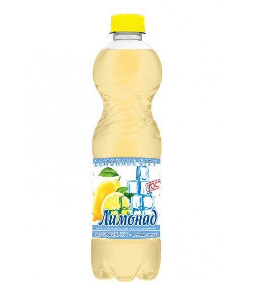 Напиток безалкогольный сильногазированный Лимонад "Lemonade city", 1,5 л